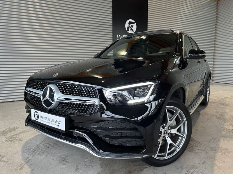 Obsidian black (197u) Gebraucht 2021 Mercedes GLC300 SUV | 40.870 € (Guter Preis) - Bild 1/4
