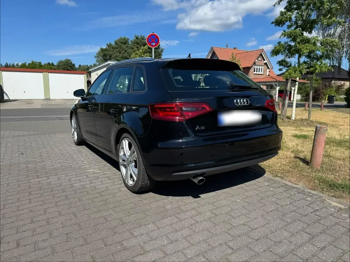 Gebraucht Audi A3 S-Line 110 PS (80 kW) 2014 Schwarz Limousine