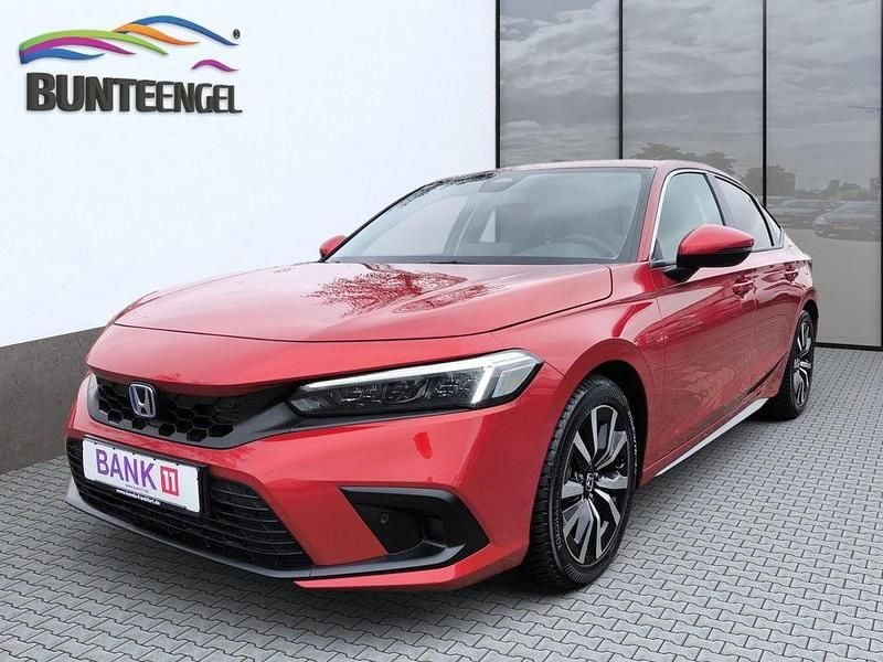 Gebraucht Honda Civic Elegance 184 PS (135 kW) 2025 Rot Limousine