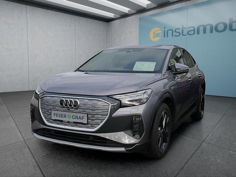 Grau Gebraucht 2023 Audi Q4 e-tron SUV | 41.849 € (Fairer Preis) - Bild 1/4