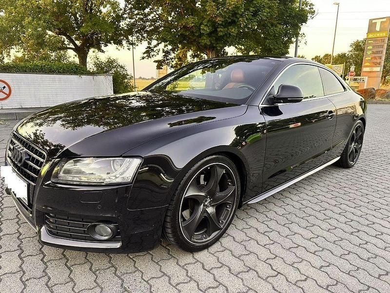 Schwarz Gebraucht 2008 Audi A5 S-Line Coupé | 8.300 € (Fairer Preis) - Bild 1/4