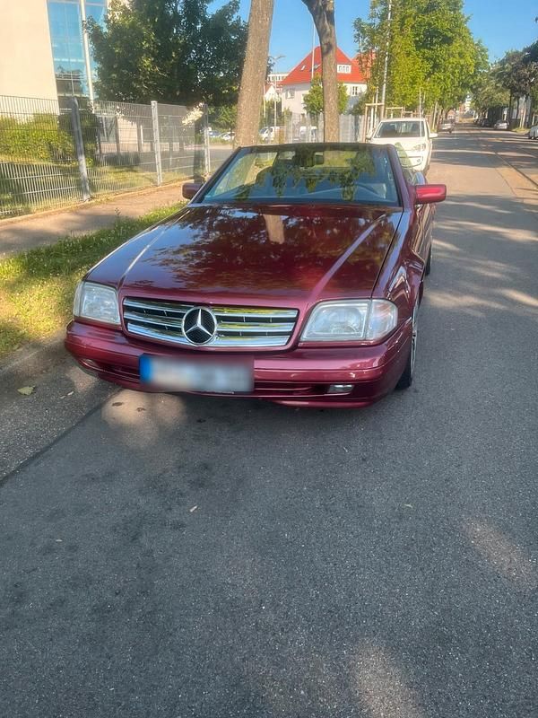 Gebraucht Mercedes SL320 231 PS (169 kW) 1996 Rot Cabrio