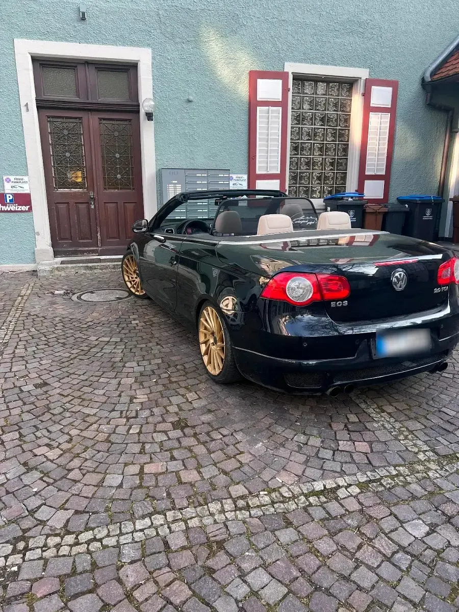 Gebraucht VW Eos 2006 Blau Cabrio