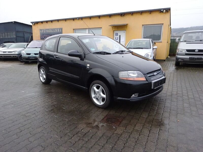 Schwarz Gebraucht 2007 Chevrolet Aveo Kleinwagen | 2.399 € (Fairer Preis) - Bild 1/4