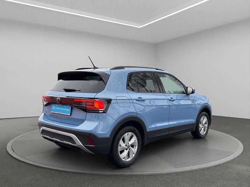 Gebraucht VW T-Cross Life 95 PS (69 kW) 2025 Blau SUV