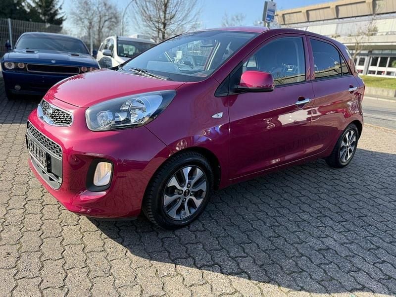 Gebraucht Kia Picanto DREAM-TEAM Edition 67 PS (49 kW) 2016 Rot Kleinwagen