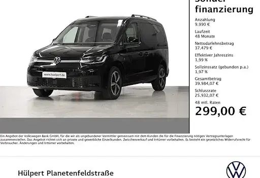Ny VW Caddy Maxi 122 HK (89 kW) 2026 Sort MPV