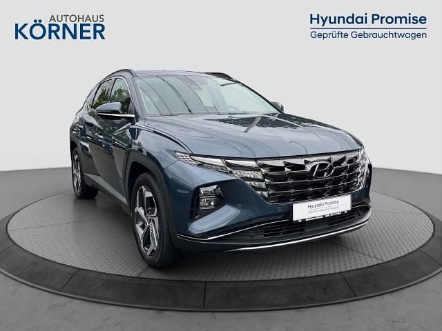 Grau Gebraucht 2021 Hyundai Tucson Trend SUV | 25.900 € (Guter Preis) - Bild 1/4