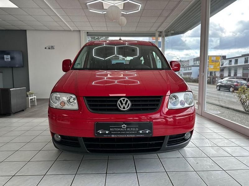 Gebraucht VW Caddy Maxi Life Life 140 PS (102 kW) 2009 Rot Van / Kleinbus