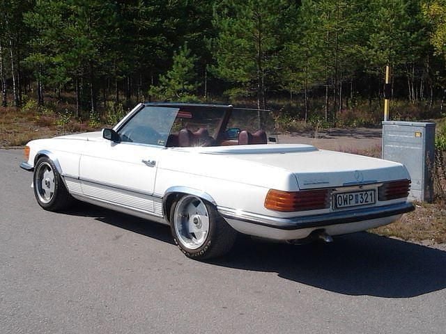 Gebraucht Mercedes SL350 201 PS (147 kW) 1989 Weiß Cabrio