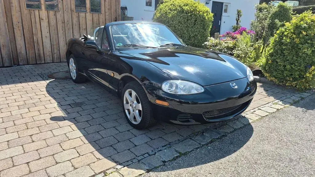 Gebraucht Mazda MX5 110 PS (80 kW) 2004 Schwarz Cabrio