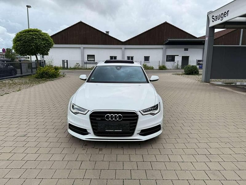 Ibisweiß Gebraucht 2014 Audi A6 S-Line Kombi | 17.950 € (Fairer Preis) - Bild 1/4