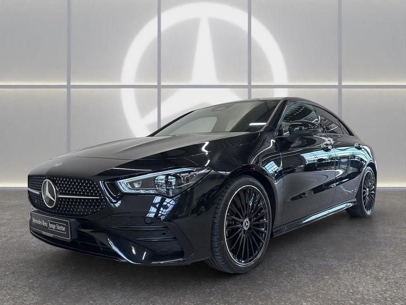 Schwarz Gebraucht 2024 Mercedes CLA250 Advanced Plus Limousine | 49.930 € (Teuer) - Bild 1/4
