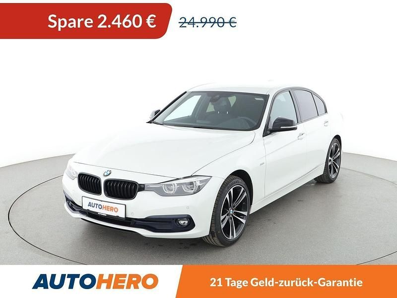 Weiß Gebraucht 2018 BMW 320 Sport Line Limousine | 22.530 € (Fairer Preis) - Bild 1/3