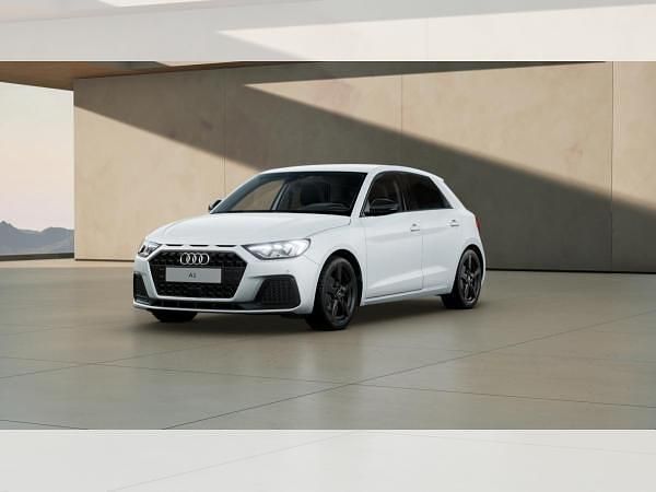 Weiß (gletscherweiß metallic mythosschwarz metallic) Neu 2025 Audi A1 Advanced Kleinwagen | 24.990 € (Guter Preis) - Bild 1/4