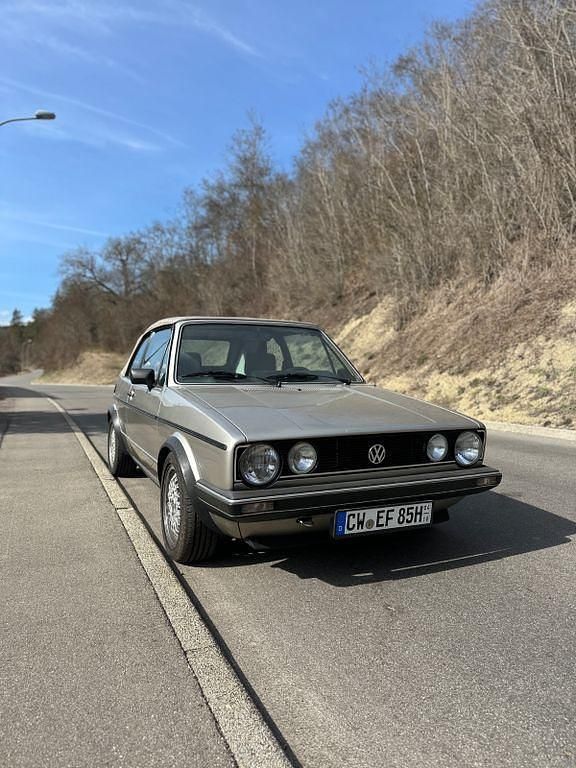 Gebraucht VW Golf Cabriolet 98 PS (72 kW) 1985 Silber Cabrio