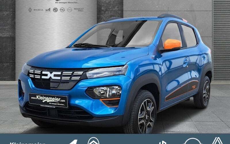 Blau Gebraucht 2023 Dacia Spring Essentiel Kleinwagen | 13.980 € (Fairer Preis) - Bild 1/4