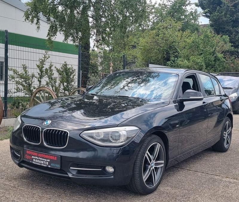 Schwarz Gebraucht 2013 BMW 118 Sport Line Kleinwagen | 4.990 € (Etwas zu teuer) - Bild 1/4