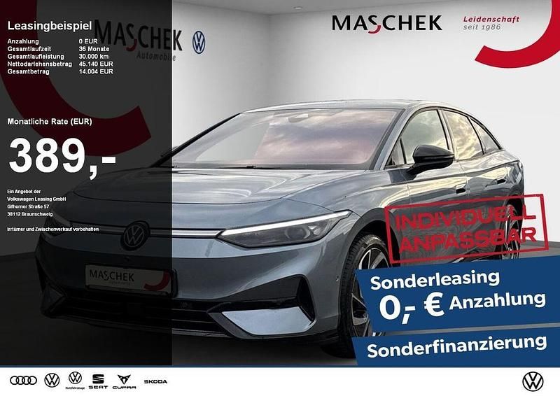 Blau Gebraucht 2025 VW ID.7 Pro Kleinwagen | 45.140 € (Fairer Preis) - Bild 1/4