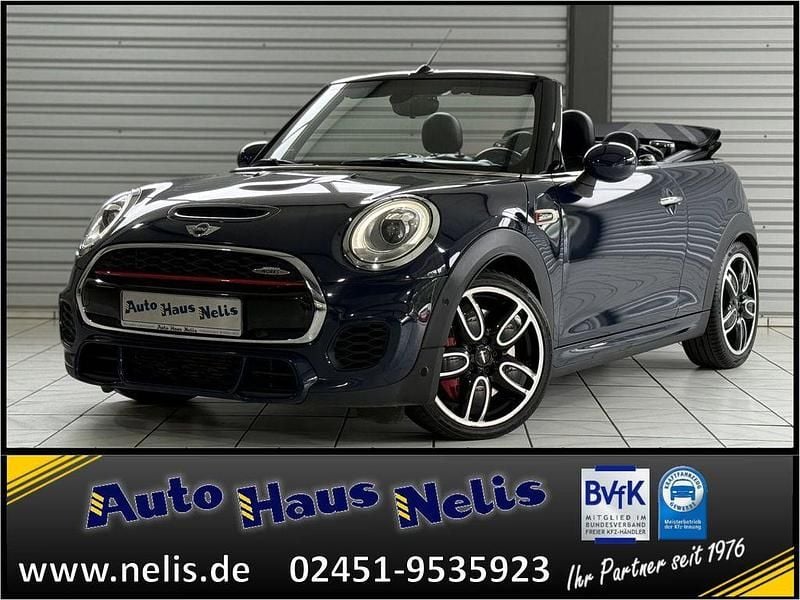 Blau Gebraucht 2017 Mini John Cooper Works Cabriolet Cabrio | 17.880 € - Bild 1/4