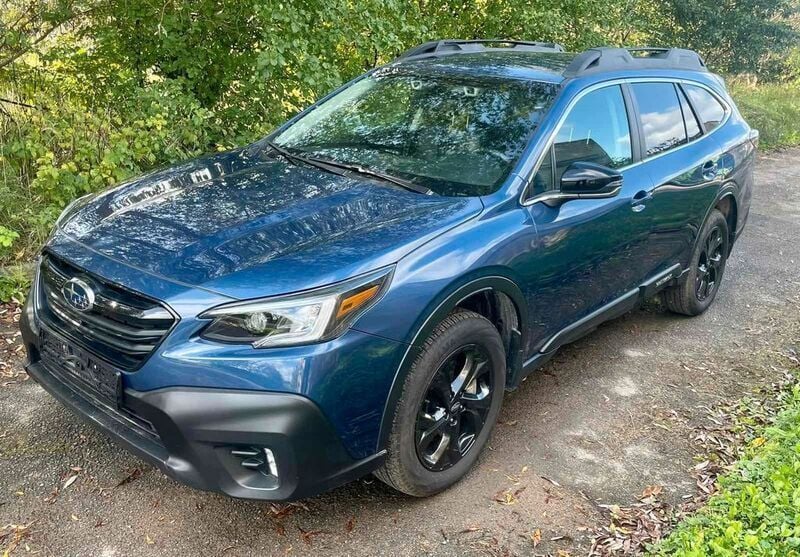 Blau Gebraucht 2021 Subaru Outback SUV | 23.900 € (Fairer Preis) - Bild 1/4