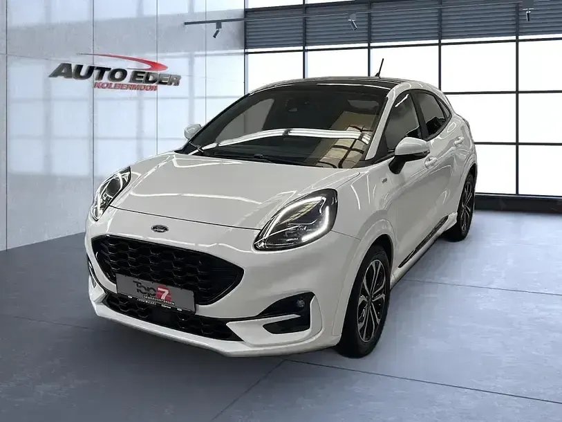 Gebraucht Ford Puma ST-Line 125 PS (91 kW) 2021 Weiß SUV