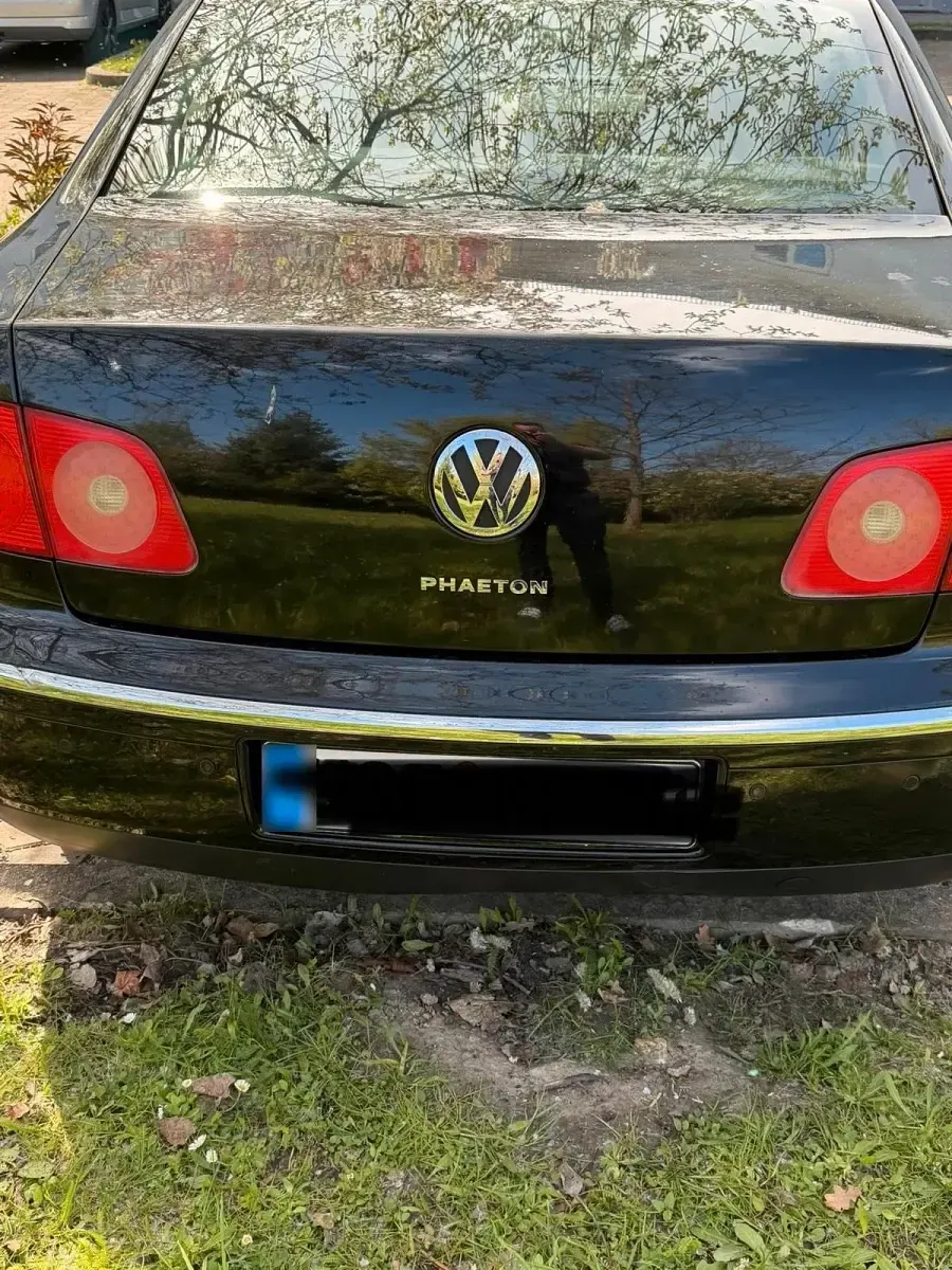 Usata VW Phaeton 224 CV (164 kW) 2007 Nero Berlina
