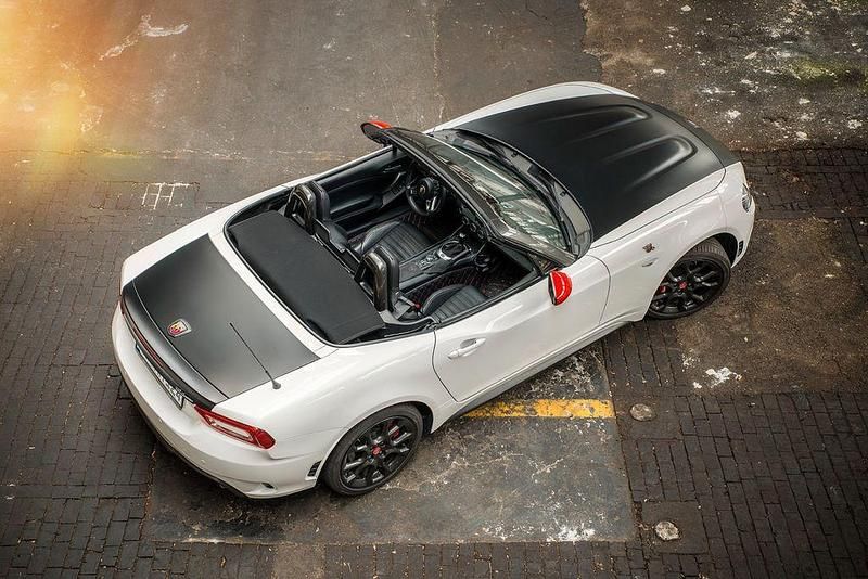 Gebraucht Abarth 124 Spider 170 PS (125 kW) 2017 Weiß Cabrio