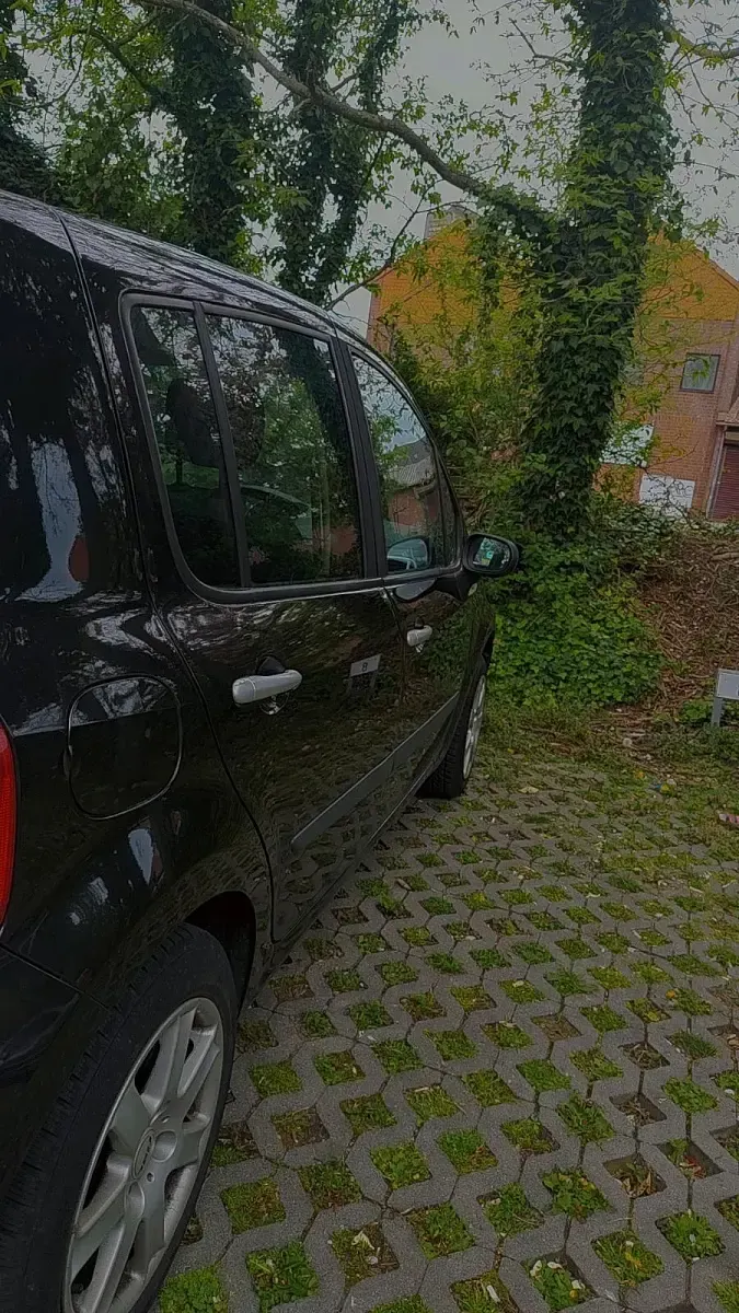 Używany Renault Modus 110 KM (80 kW) 2006 Czarny Minivan