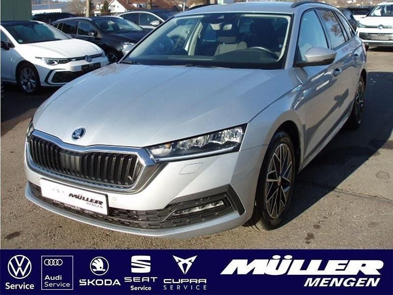 Gebraucht Skoda Octavia Clever 116 PS (85 kW) 2021 Silber Kombi