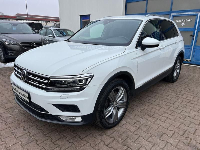 Gebraucht VW Tiguan Highline 190 PS (139 kW) 2016 Weiß SUV