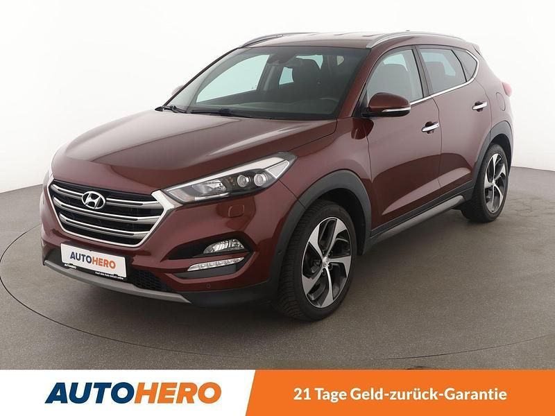 Rot Gebraucht 2016 Hyundai Tucson Premium SUV | 15.990 € (Fairer Preis) - Bild 1/3