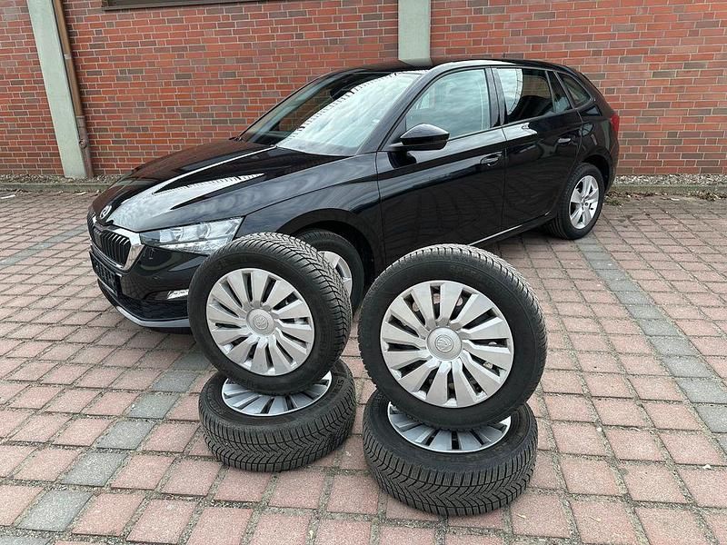 Gebraucht Skoda Scala 110 PS (80 kW) 2023 Schwarz Kleinwagen