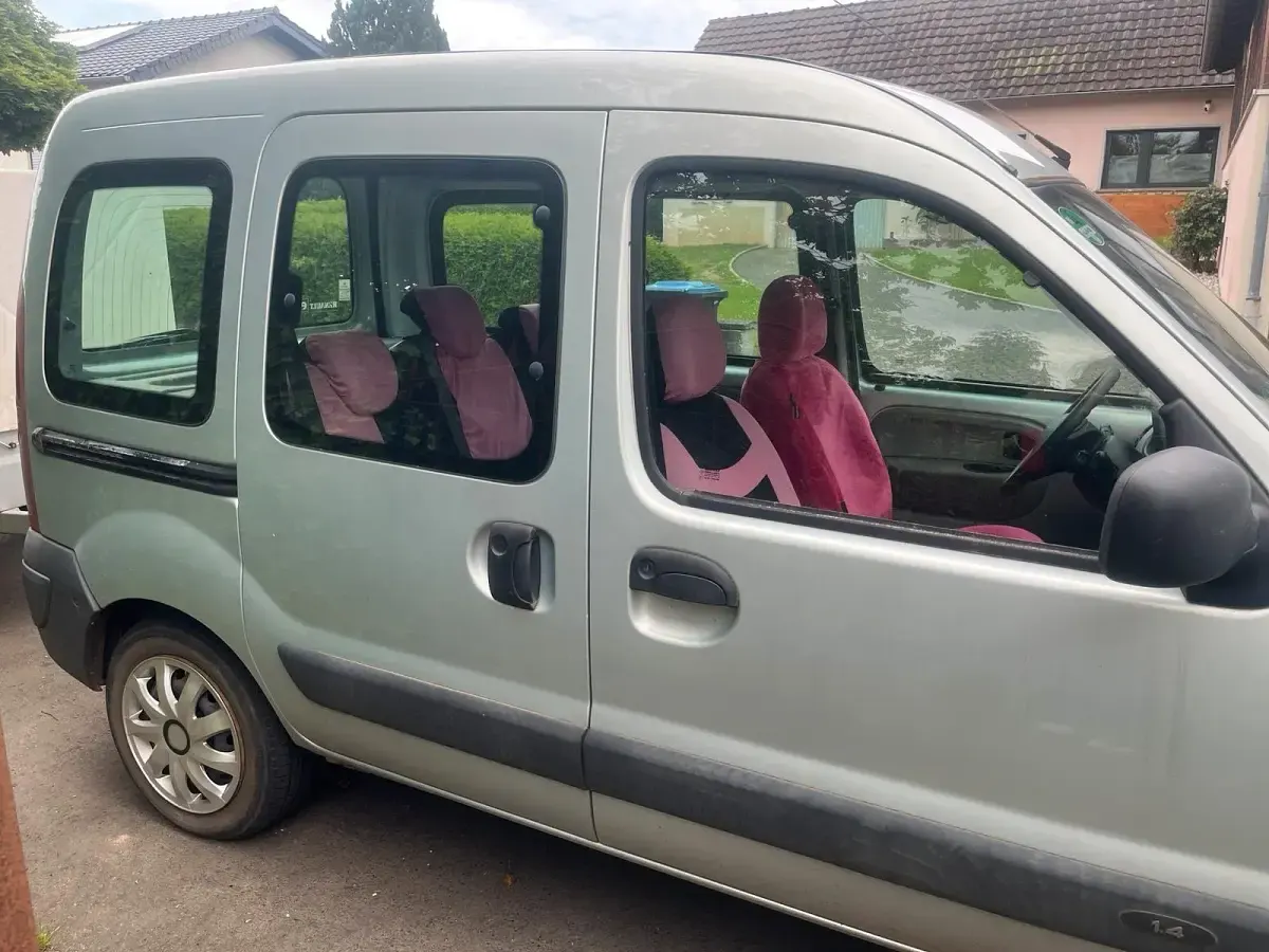 Gebraucht Renault Kangoo 76 PS (55 kW) 2002 Grau Van / Kleinbus