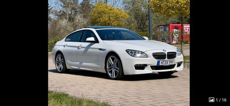 Weiß Gebraucht 2014 BMW 650 M Sport Coupé | 18.900 € - Bild 1/4