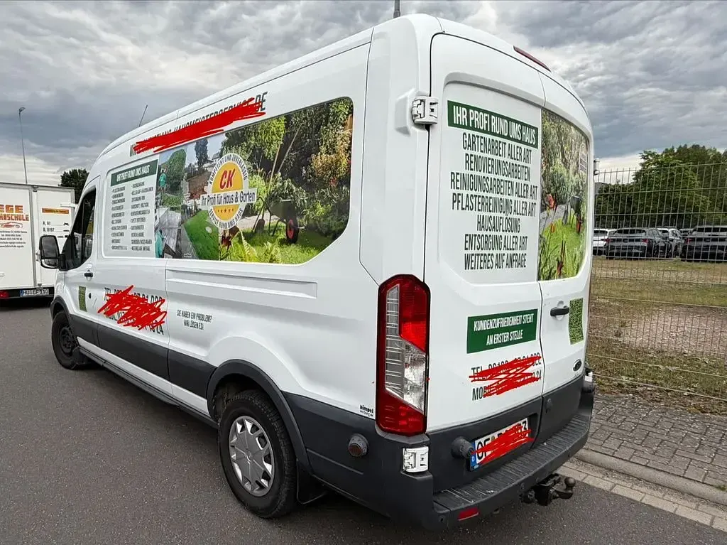 Gebraucht Ford Transit 170 PS (125 kW) 2016 Weiß Van / Kleinbus