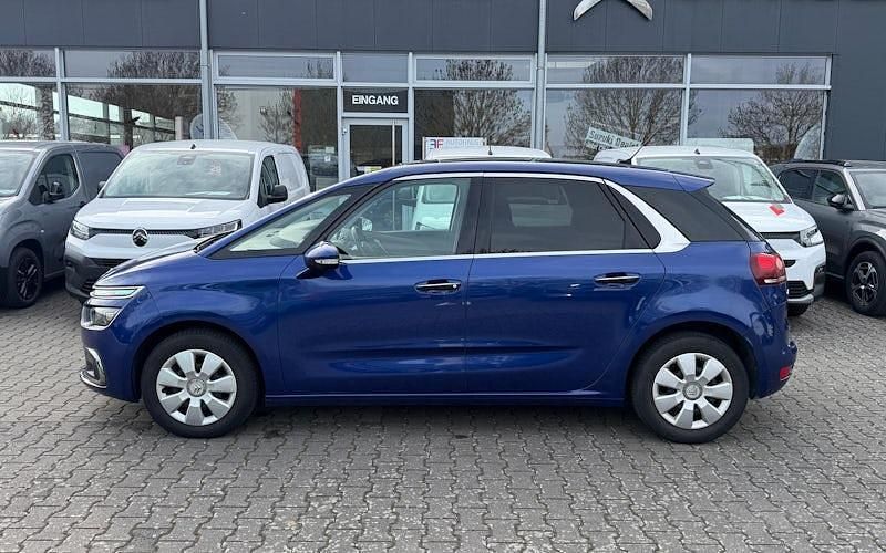 Gebraucht Citroën C4 SpaceTourer Shine 120 PS (88 kW) 2017 Blau Van / Kleinbus