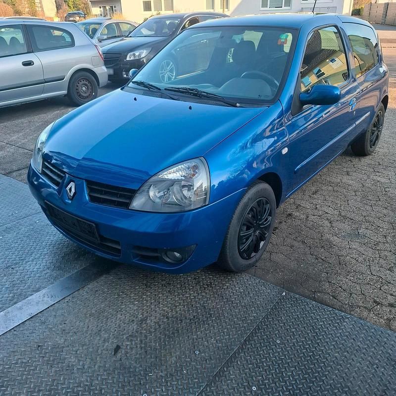 Gebraucht Renault Clio II 74 PS (54 kW) 2007 Blau Kleinwagen