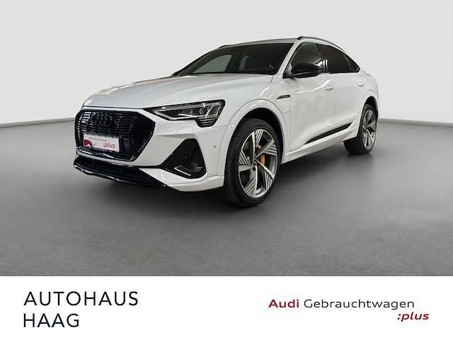 Gletscherweiß metallic Gebraucht 2022 Audi e-tron Sportback Ambiente SUV | 45.900 € - Bild 1/4