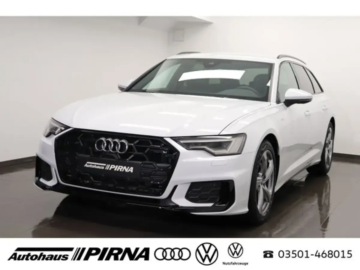 Gebraucht Audi A6 S-Line 204 PS (150 kW) 2023 Weiß Kombi