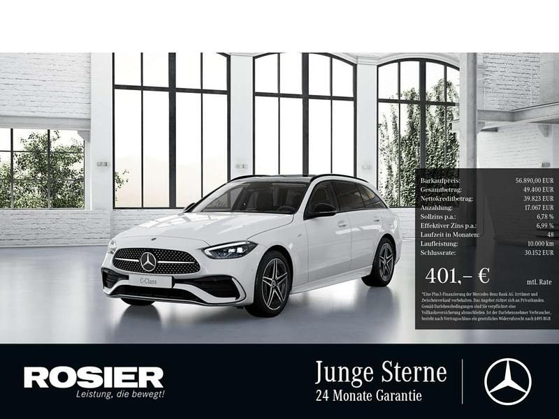 Gebraucht Mercedes C300e Advanced Plus 197 PS (144 kW) 2025 Weiss / polarweiß Kombi