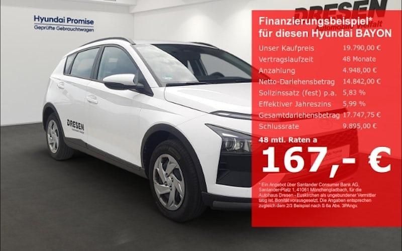 Gebraucht Hyundai Bayon Select 100 PS (73 kW) 2025 Weiß SUV