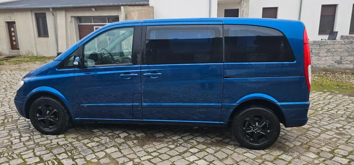 Gebraucht Mercedes Viano 150 PS (110 kW) 2005 Blau Van / Kleinbus