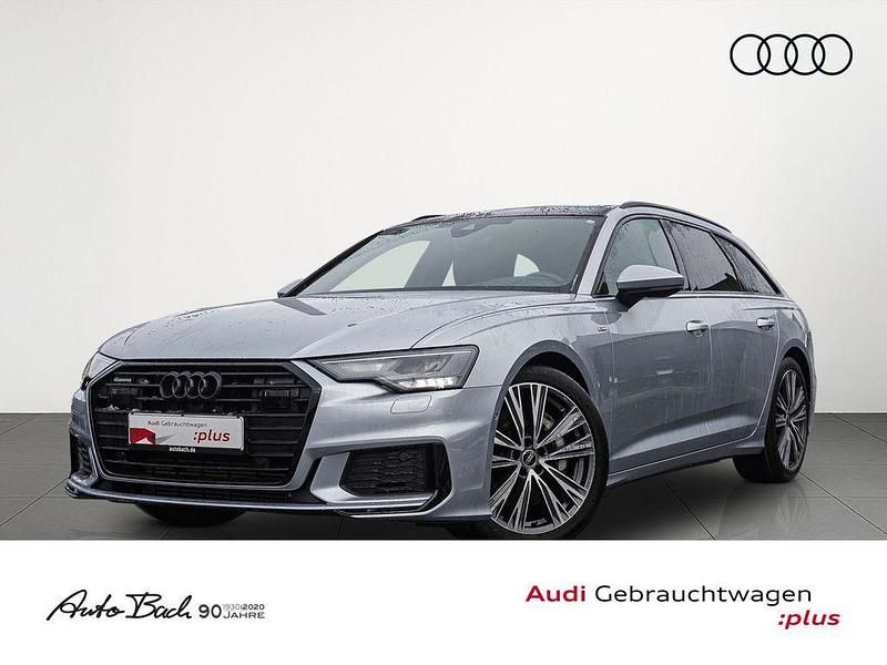 Florettsilber metallic Gebraucht 2022 Audi A6 S-Line Kombi | 41.870 € (Guter Preis) - Bild 1/4