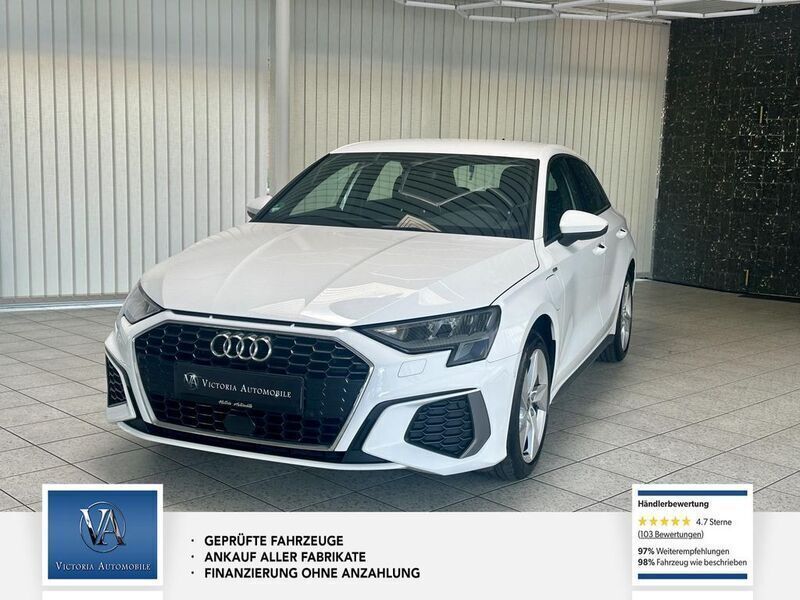 Ibisweiß Gebraucht 2022 Audi A3 Sportback e-tron S-Line Limousine | 22.500 € (Guter Preis) - Bild 1/4