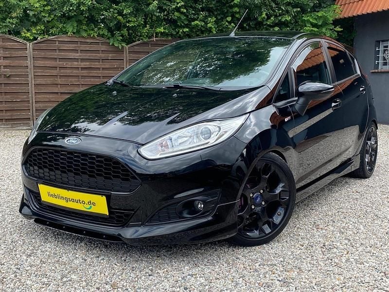 Schwarz Gebraucht 2017 Ford Fiesta ST-Line Kleinwagen | 6.490 € (Superpreis) - Bild 1/3