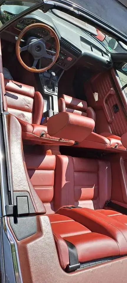 Gebraucht BMW 320 Cabriolet 129 PS (94 kW) 1987 Schwarz Cabrio