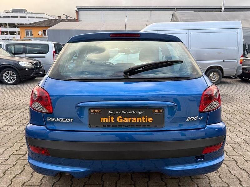 Gebraucht Peugeot 206+ 75 PS (55 kW) 2009 Blau Kleinwagen