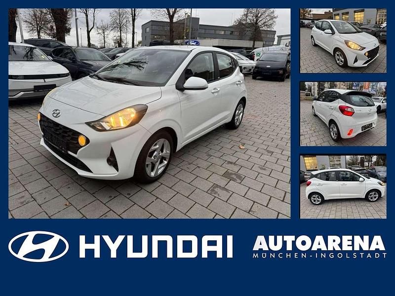 Polar white / sol Gebraucht 2020 Hyundai i10 Trend Kleinwagen | 12.995 € (Fairer Preis) - Bild 1/4
