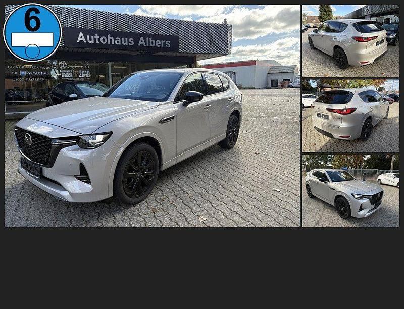 Schwarz Gebraucht 2025 Mazda CX-60 Homura-Line SUV | 55.488 € - Bild 1/4